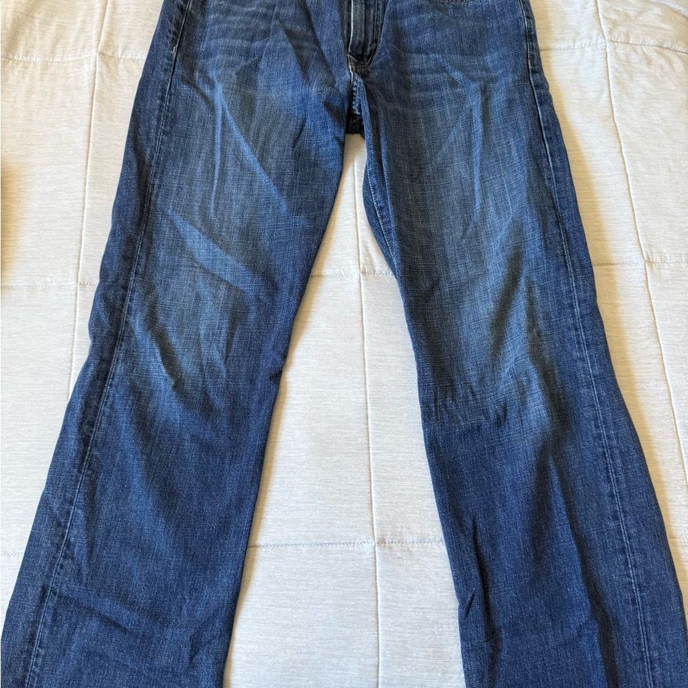 Lucky Brand Men's Bootcut Jeans in Dark Blue